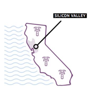 Silicon Valleyn kartta